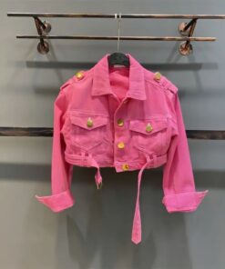Hot Pink Spring Jacket