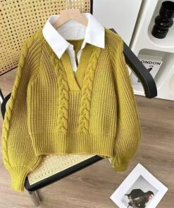 Spring Sweater Pant Set